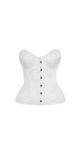 L’affaire Blanche Satin Corset